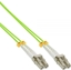 Attēls no InLine InLine - Patch- Cable - LC Multi- Mode (M) to LC Multi- Mode (M) - 5,0m - glass fiber - 50/125 Micrometer - OM5 - halogen free - green (88522Q)