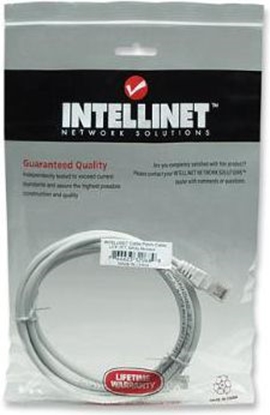 Изображение Intellinet 320689 networking cable White 2 m Cat5e U/UTP (UTP)