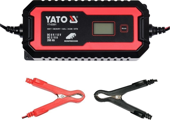 Изображение Yato YATO PROSTOWNIK ELEKTRONICZNY 6V/2A, 12V/8A YT-83001