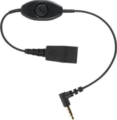 Attēls no Jabra LINK Mobile QD to 3_5mm, w. Answer Button