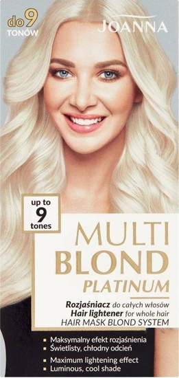 Picture of Joanna JOANNA_Multi Blond Platinium rozjaśniacz do całych włosów do 9 tonów