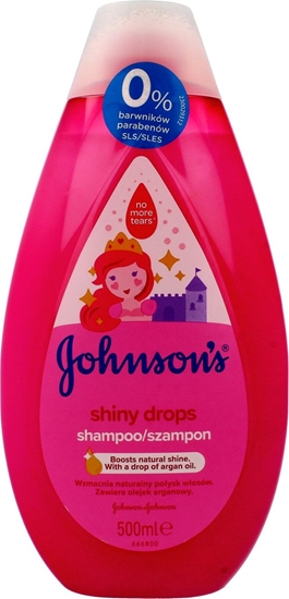 Изображение Johnsons JOHNSON'S BABY_Shiny Drop Shampoo szampon dla dzieci z olejkiem arganowym 500ml