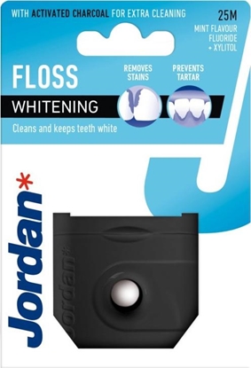 Изображение Jordan  JORDAN_Dental Floss Whitening nić dentystyczna 25m