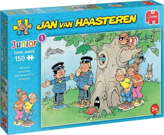 Изображение Jumbo Puzzle Junior 150 Haasteren Zabawa w chowanego G3