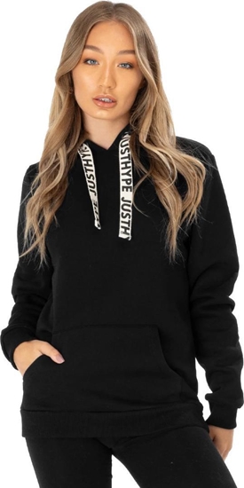 Picture of Justhype Justhype Drawcord Hoodie NXTWOM3017 Czarne 14