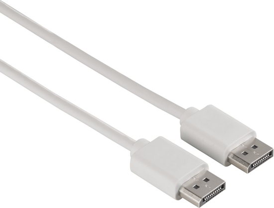 Изображение Kabel Hama DisplayPort - DisplayPort 1.5m biały (002009290000)