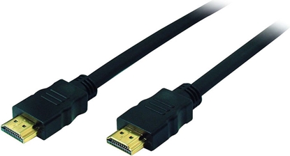 Attēls no Kabel HDMI - HDMI 3m czarny (77473-E)