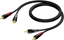 Picture of Kabel Procab RCA (Cinch) x2 - RCA (Cinch) x2 0.5m czarny (CLA800/0.5)