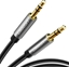 Attēls no Kabel Ugreen Jack 3.5mm - Jack 3.5mm 0.5m szary (UGR618)