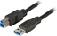 Attēls no Kabel USB EFB USB-A - 1.8 m Czarny (K5247SW.1,8)