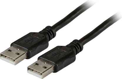 Attēls no Kabel USB EFB USB-A - USB-A 1.8 m Czarny (K5253SW.1,8)