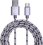 Изображение Kabel USB Garbot USB-A - microUSB 1 m Szary (JAB-6824158)