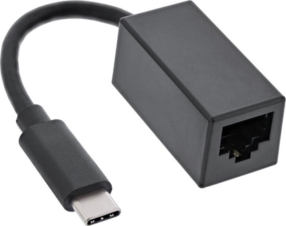 Attēls no Adapter USB InLine InLine® USB 3.0 Gigabit ethernet network adaptor cable, USB Type-C plug