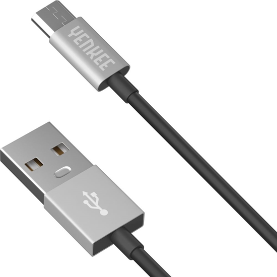 Picture of Kabel USB Yenkee USB-A - microUSB 2 m Srebrny (45013676)