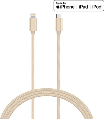 Изображение Kabel USB Kanex USB-C - Lightning 1.2 m Złoty (36322-uniw)