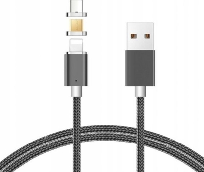 Attēls no Kabel USB Libox USB-A - Lightning 1 m Szary (LB0114)