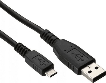 Picture of Kabel USB Logo USB-A - microUSB 1 m Czarny