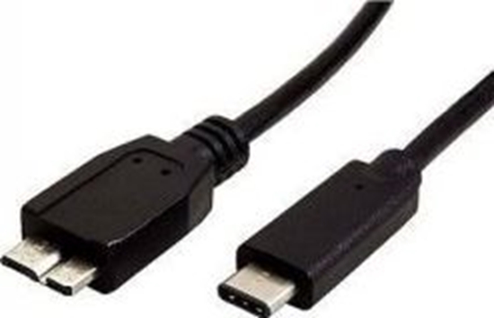 Picture of Kabel USB Roline USB-C - micro-B 0.5 m Czarny (JAB-2600429)