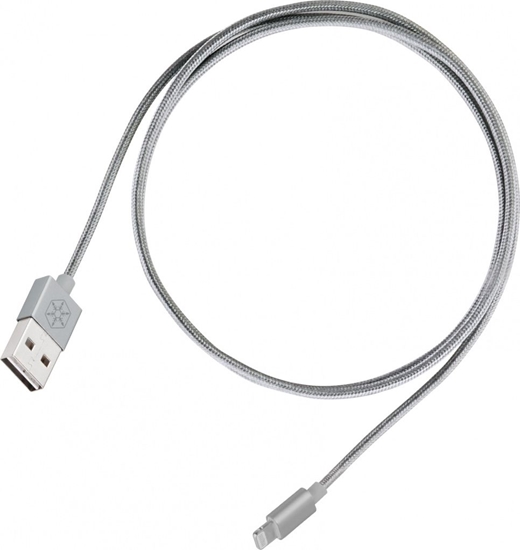 Picture of Kabel USB SilverStone USB-A - Lightning 1 m Grafitowy (52014)