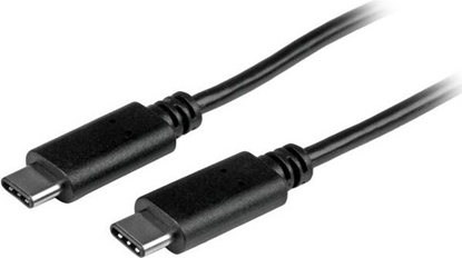 Picture of Kabel USB StarTech USB-C - USB-C 1 m Czarny (USB2CC1M)