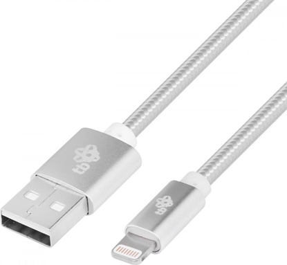 Attēls no Kabel USB TB Print USB-A - Lightning 1.5 m Srebrny (AKTBXKUAMFIW15S)