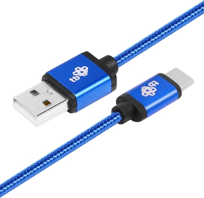 Изображение Kabel USB TB Print USB-A - USB-C 1.5 m Niebieski (AKTBXKUCSBA150N)