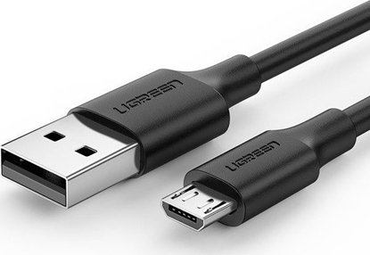 Изображение Kabel USB Ugreen USB-A - microUSB 2 m Czarny (60138)