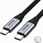 Attēls no Kabel USB Unitek USB-C - USB-C 2 m Srebrny (C14091ABK)