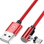 Attēls no Kabel USB Usams USB-A - microUSB 1 m Czerwony (63291)