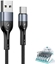 Attēls no Kabel USB Usams USB-A - USB-C 1 m Czarny (SJ449ZJ01)