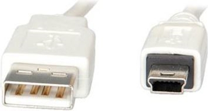 Изображение Kabel USB Value USB-A - miniUSB 1.8 m Biały (11.99.8718-20)