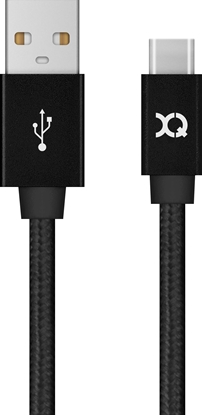 Picture of Kabel USB Xqisit USB-A - USB-C 1.8 m Czarny (112200)