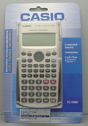 Attēls no Kalkulator Casio FC-100V-S
