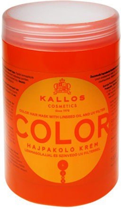 Attēls no Kallos Color Hair Mask Maska do włosów farbowanych 1000ml