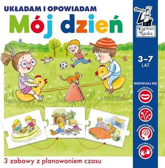 Изображение Kapitan Nauka Mój dzień. Układam i opowiadam. Kapitan Nauka