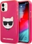 Picture of Karl Lagerfeld Karl Lagerfeld KLHCP12SCHTRP iPhone 12 mini 5,4" różowy/pink hardcase Glitter Choupette Fluo