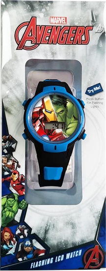 Picture of Kids Euroswan Zegarek cyfrowy ze światełkami LED Avengers MV15765 Kids Euroswan