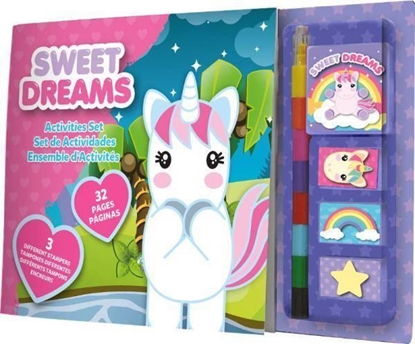 Picture of Kids Euroswan Zestaw kreatywny z pieczątkami Sweet Dreams KL10879 Kids Euroswan