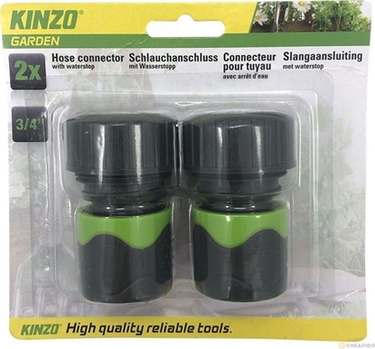 Изображение Kinzo Kinzo - Złącza do węża ogrodowego 3/4 2szt.