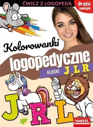 Picture of Kolorowanki logopedyczne. Głoski J L