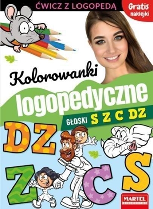 Picture of Kolorowanki logopedyczne. Głoski S Z C Dz