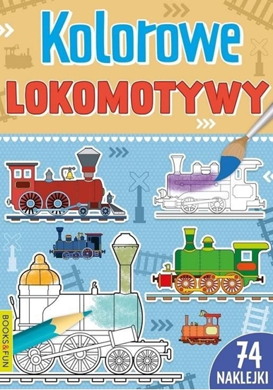 Picture of Kolorowe lokomotywy