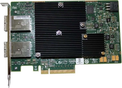 Attēls no Kontroler LSI PCIe 3.0 x16 - 4x SFF-8644 SAS 9302-16e (05-25688-00)