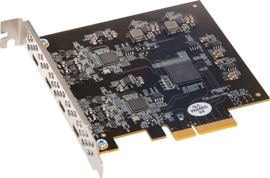 Изображение Kontroler Sonnet PCIe 3.0 x4 - 4x USB-C 3.2 Gen 2 (USB3C-4PM-E)