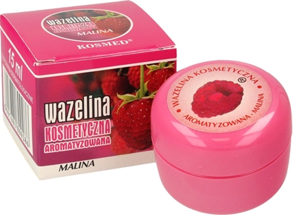 Attēls no Kosmed Kosmed Wazelina kosmetyczna aromatyzowana - Malina 15ml