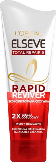 Изображение L’Oreal Paris Elseve Rapid Reviver Total Repair 5 skoncentrowana odżywka do włosów zniszczonych 180ml