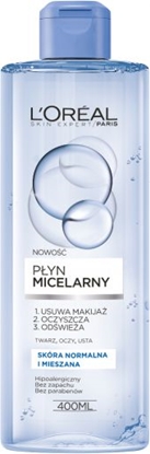 Attēls no L’Oreal Paris Skin Expert Płyn micelarny - cera normalna i mieszana 400ml