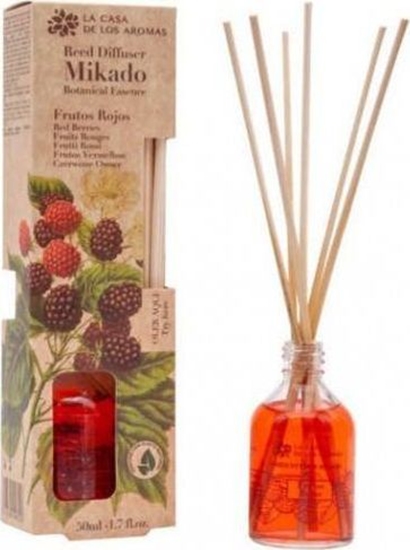 Picture of La Casa de los Aromas La Casa de los Aromas Mikado Botanical Essence olejek eteryczny z patyczkami Owoce Leśne 50ml