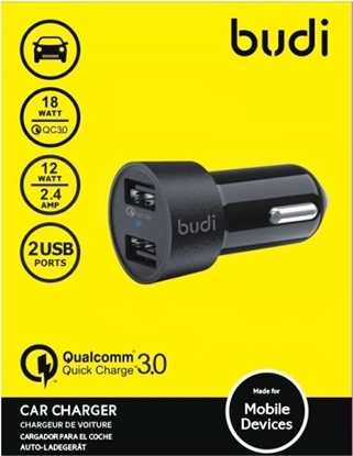 Изображение Ładowarka Budi 2x USB-A 3 A  (BD622Q)