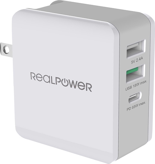 Picture of RealPower Ladegerät DeskCharge-65 Travel 65W